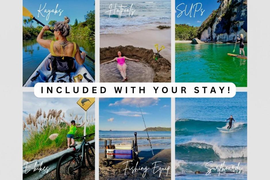 Adventurer'S Chest - Taiwawe Villa Hotwater Beach Bagian luar foto